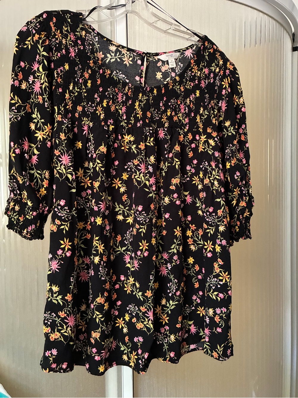 Terra & Sky 2x smocked top